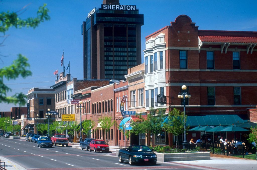 Street View of downtown Billings Montana, where Digital Parameters Web Agency offers web design, SEO, and digital marketing services.